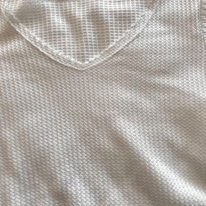 Waffle-Knit T-Shirt